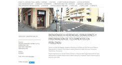 Desktop Screenshot of herencias-poblenou-barcelona.com
